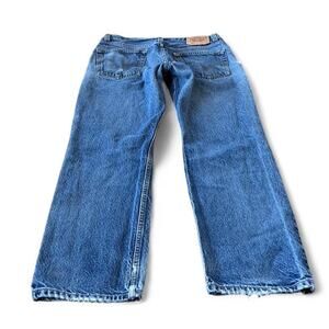 2000s Levi’s 505 High-Rise Regular Fit Distressed Baggy Jeans